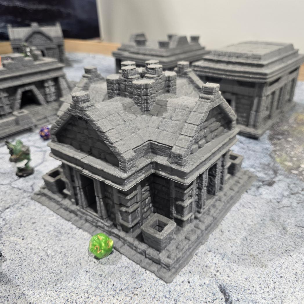 Inca Building 5: Ancient Temple Model for Tabletop RPGs