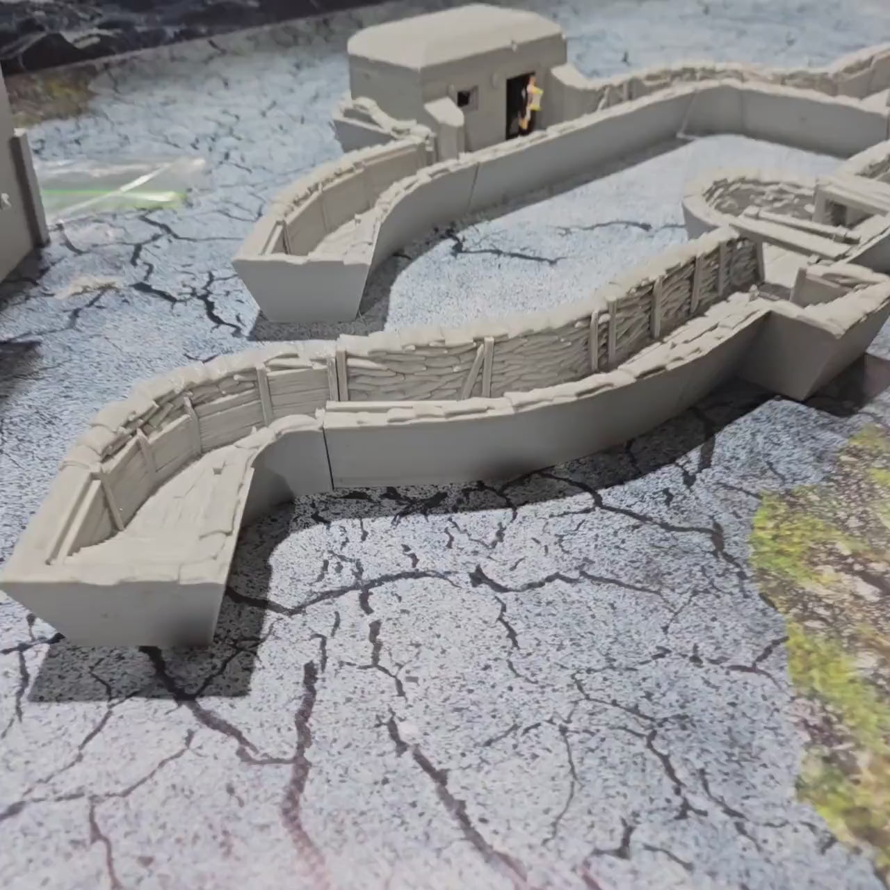 Modular Trench System: WWI to WWII Battlefield Terrain for Bolt Action, and Wargaming