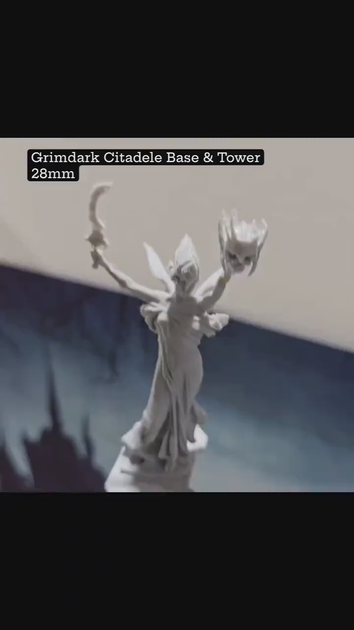 Grimdark, Tower & Citadele Complex, 28mm, wargaming