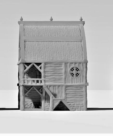 Dungeons and Dragons, Gift, Modest Houses, House set, Mordheim, Village, House Terrain, Buildings, tabletop Gaming, Tabletop Town, Game top, Tabletop Terrain, Housing, Cottage, House, Dungeons and Dragons, Role Playing, Village, Building, Mordheim