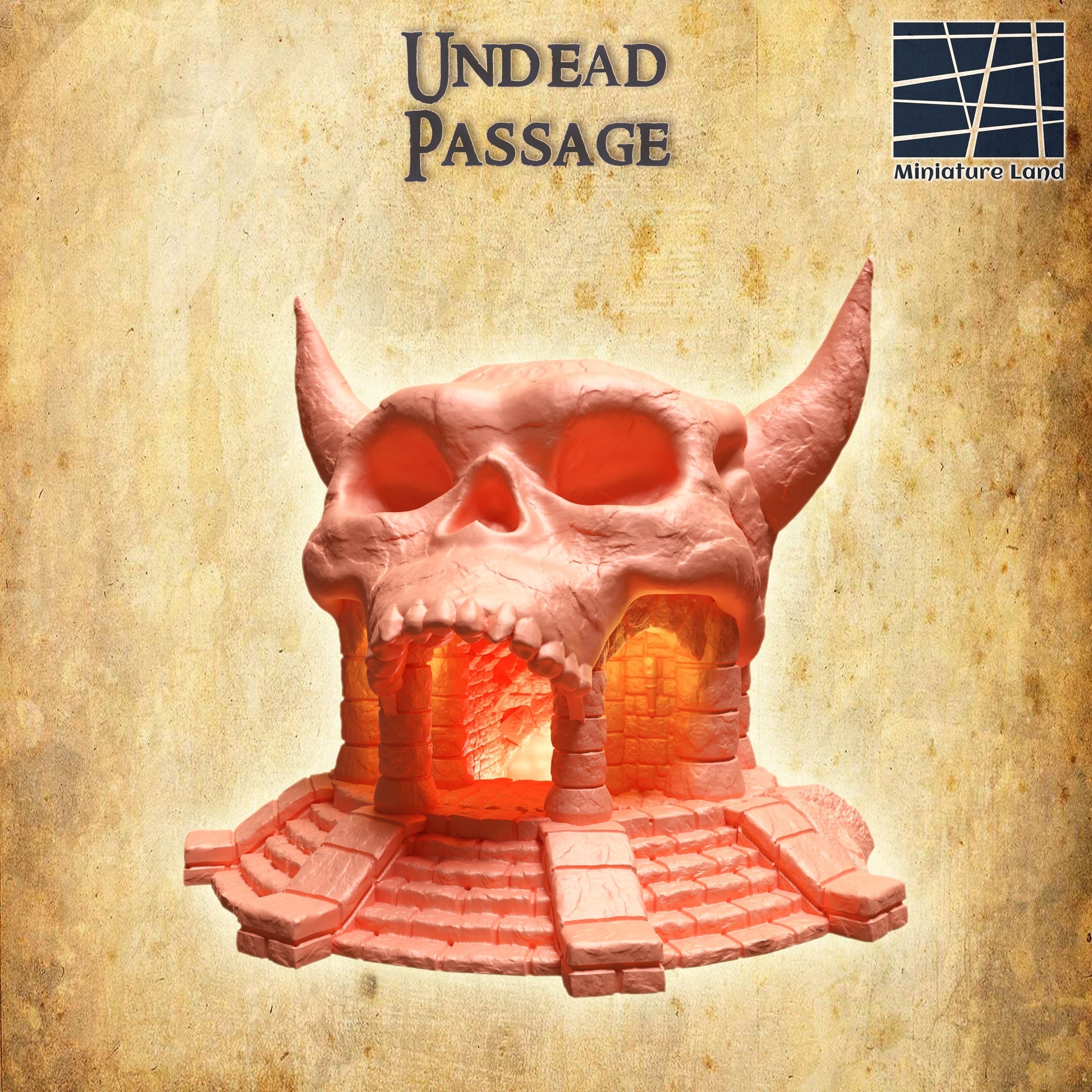 Undead Passage Entrance, Cave Entrance, Undead, Skull Entrance