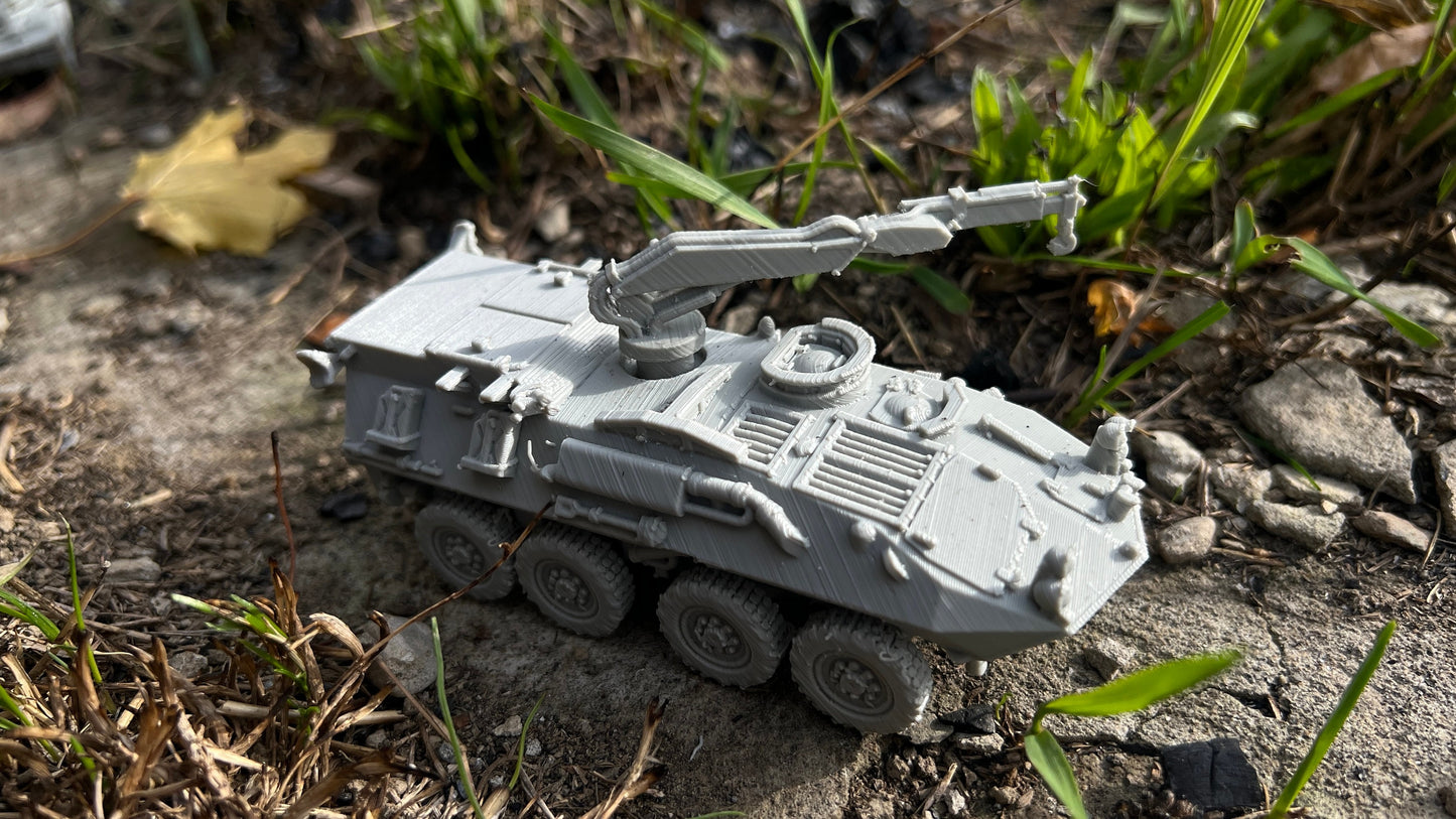 LAV-R, Warhammer, Modern warfare, Tabletop terrain, WW2, Modern tank,